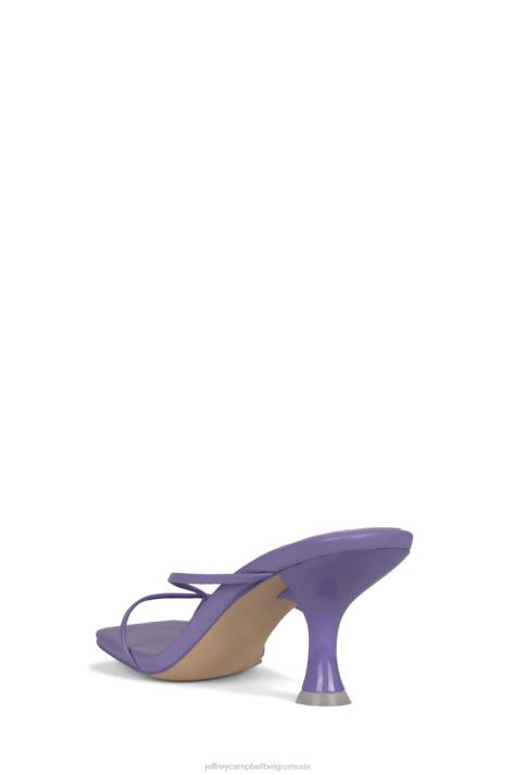 vrouwen Jeffrey Campbell flexx lila V2LZ1585 sandaal met hak