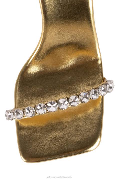 vrouwen Jeffrey Campbell heiligen goud Zilver V2LZ1623 sandaal met hak