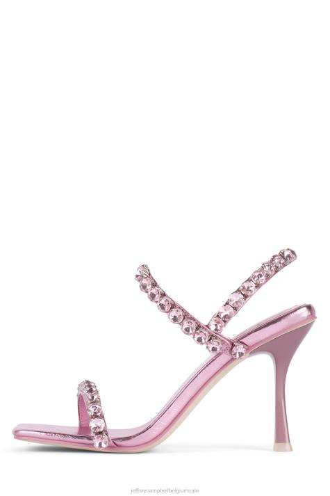 vrouwen Jeffrey Campbell heiligen roze metallic roze V2LZ1625 sandaal met hak