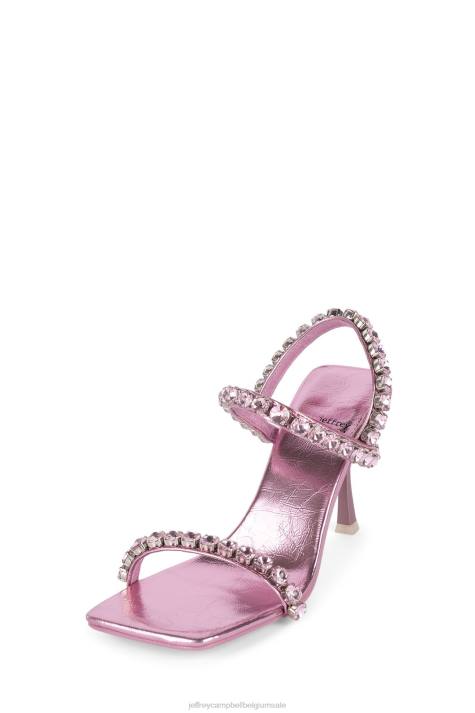 vrouwen Jeffrey Campbell heiligen roze metallic roze V2LZ1625 sandaal met hak
