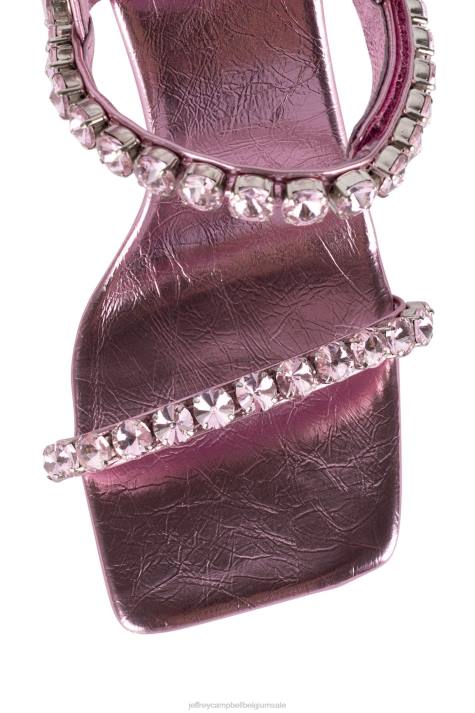 vrouwen Jeffrey Campbell heiligen roze metallic roze V2LZ1625 sandaal met hak