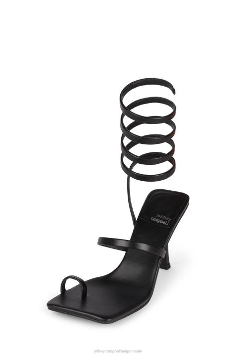 vrouwen Jeffrey Campbell luzia zwart V2LZ1632 sandaal met hak