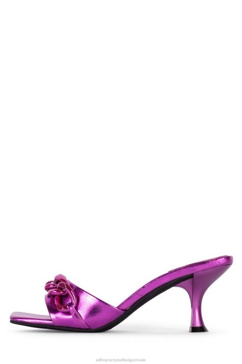 vrouwen Jeffrey Campbell mr-big-ch roze combi V2LZ1575 sandaal met hak