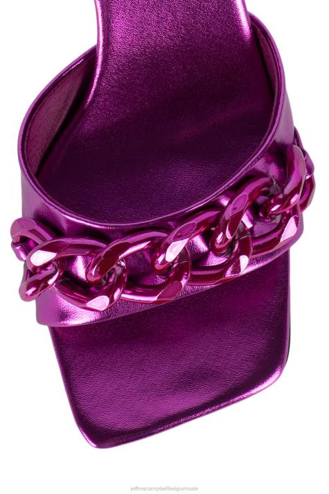 vrouwen Jeffrey Campbell mr-big-ch roze combi V2LZ1575 sandaal met hak