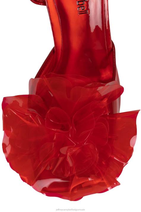 vrouwen Jeffrey Campbell niet-2-opscheppen rood helder rood V2LZ1500 sandaal met hak