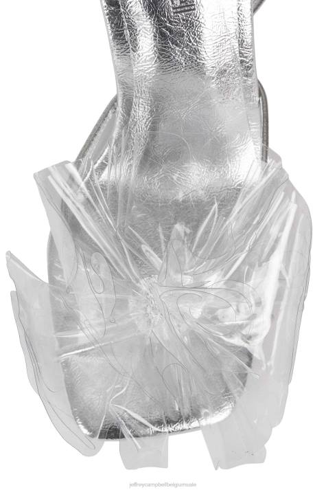 vrouwen Jeffrey Campbell niet-2-opscheppen zilver helder V2LZ1499 sandaal met hak