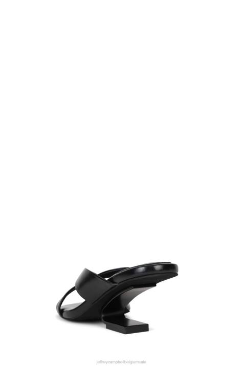 vrouwen Jeffrey Campbell op zijn gemak zwart zwart V2LZ86 sandaal met hak
