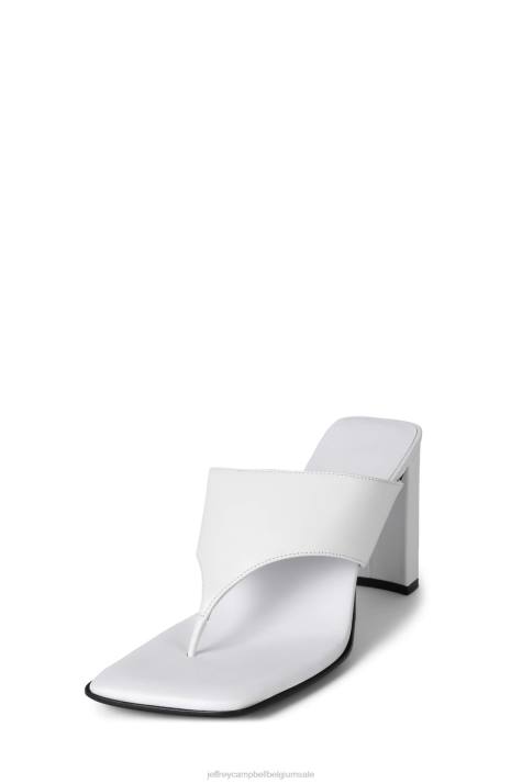 vrouwen Jeffrey Campbell opwarmen wit V2LZ91 sandaal met hak