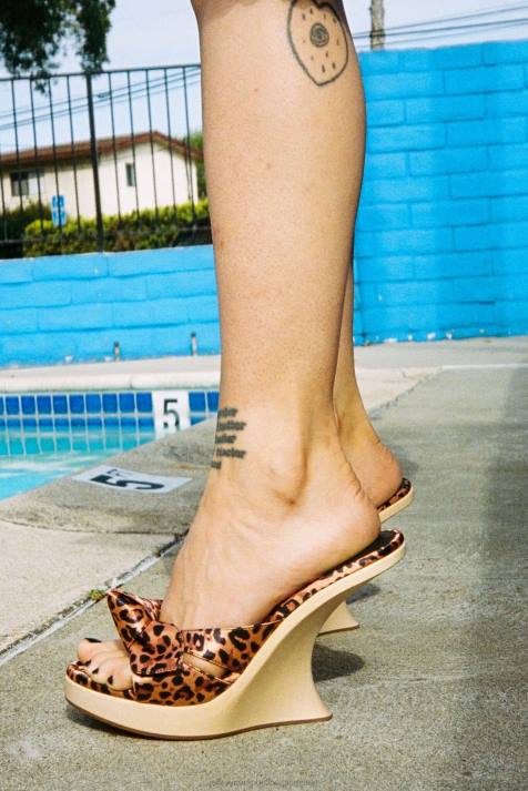 vrouwen Jeffrey Campbell plagen fuchsia blauw multi V2LZ1429 sandaal met hak