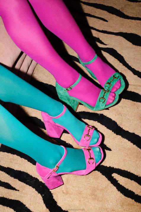 vrouwen Jeffrey Campbell popster-b zwart suède goud V2LZ1480 sandaal met hak