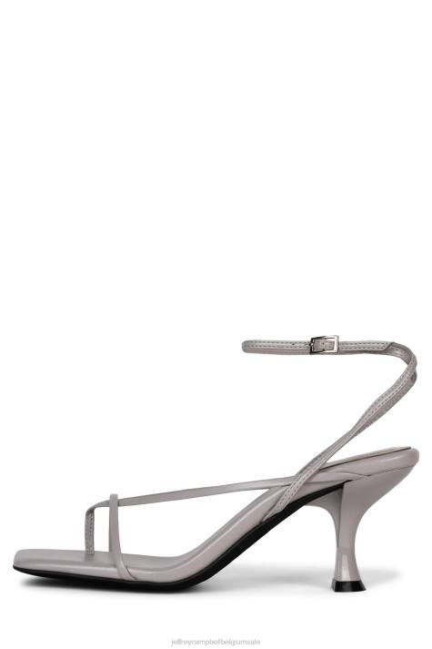 vrouwen Jeffrey Campbell stroom grijs V2LZ79 sandaal met hak
