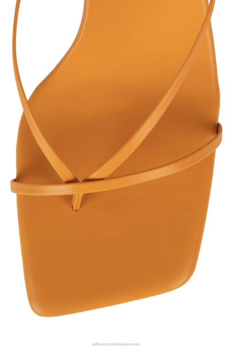 vrouwen Jeffrey Campbell stroom lichtoranje V2LZ1492 sandaal met hak