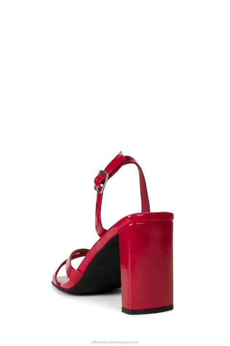 vrouwen Jeffrey Campbell tevoorschijnkomen rode doos V2LZ1438 sandaal met hak