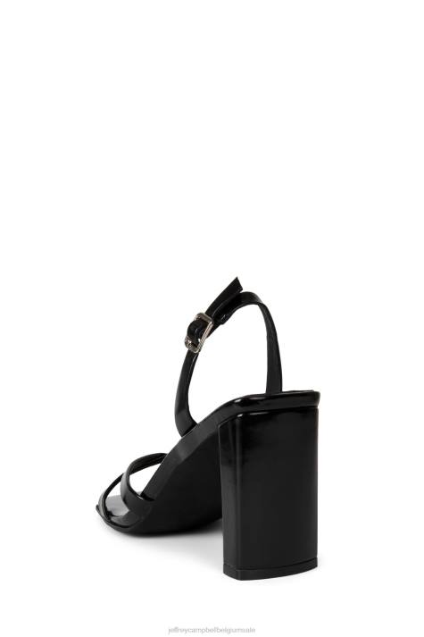 vrouwen Jeffrey Campbell tevoorschijnkomen zwarte doos V2LZ1439 sandaal met hak