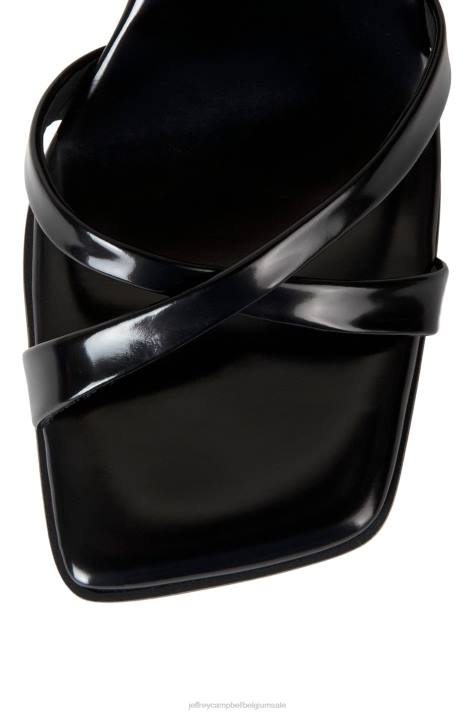 vrouwen Jeffrey Campbell tevoorschijnkomen zwarte doos V2LZ1439 sandaal met hak