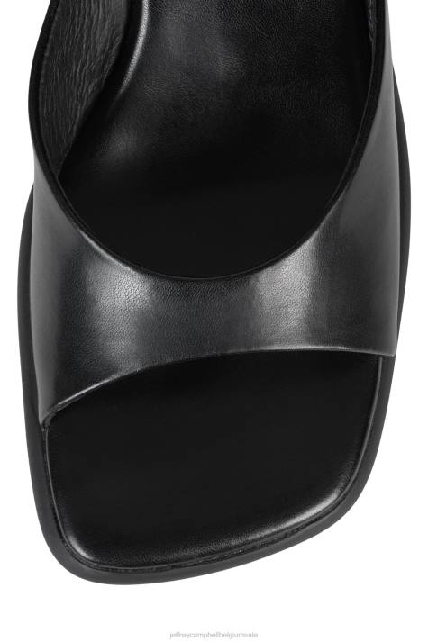 vrouwen Jeffrey Campbell vallen op zwart V2LZ31 sandaal met hak