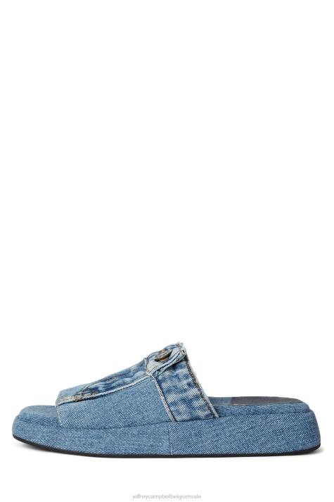 vrouwen Jeffrey Campbell blauwe lucht blauw spijkerstof V2LZ292 de denim-reboot