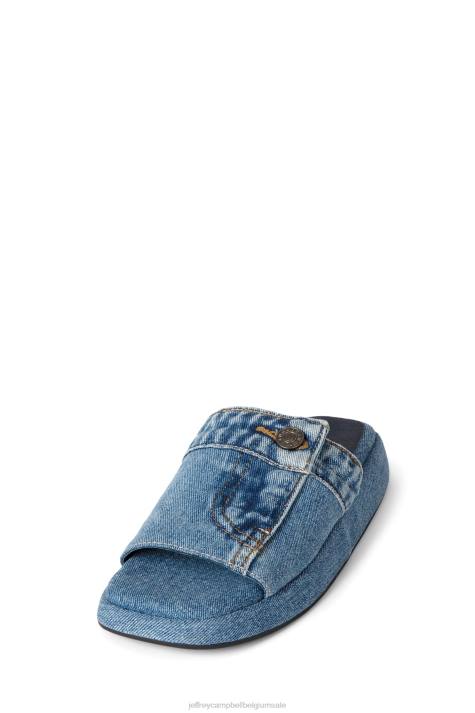 vrouwen Jeffrey Campbell blauwe lucht blauw spijkerstof V2LZ292 de denim-reboot