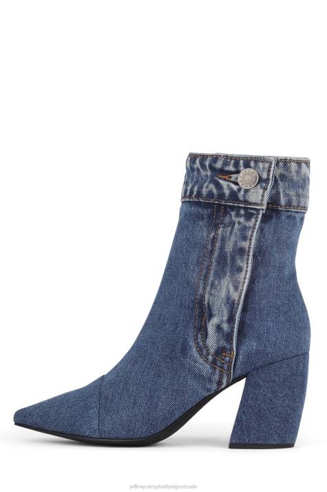 vrouwen Jeffrey Campbell eindig-jn blauw spijkerstof V2LZ285 de denim-reboot