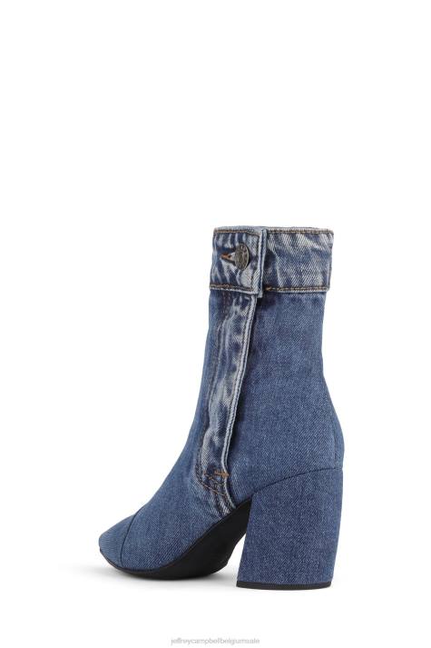 vrouwen Jeffrey Campbell eindig-jn blauw spijkerstof V2LZ285 de denim-reboot