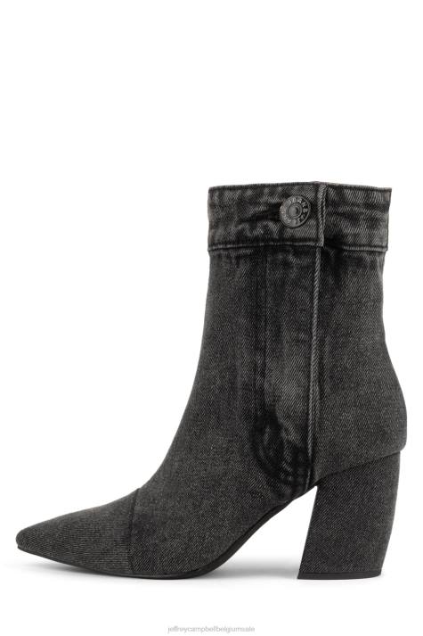 vrouwen Jeffrey Campbell eindig-jn zwarte denim V2LZ284 de denim-reboot