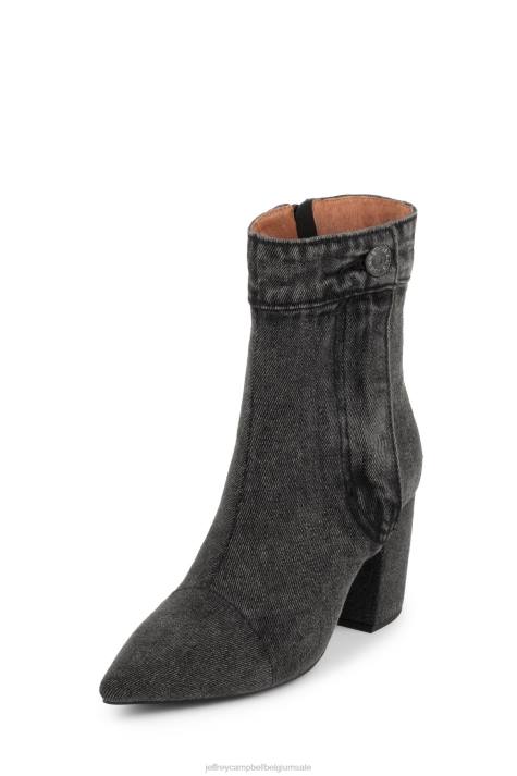vrouwen Jeffrey Campbell eindig-jn zwarte denim V2LZ284 de denim-reboot