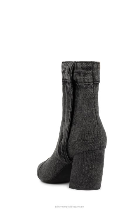 vrouwen Jeffrey Campbell eindig-jn zwarte denim V2LZ284 de denim-reboot