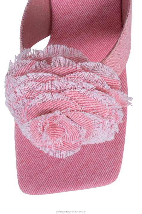 vrouwen Jeffrey Campbell maagdenpalm roze denim V2LZ291 de denim-reboot