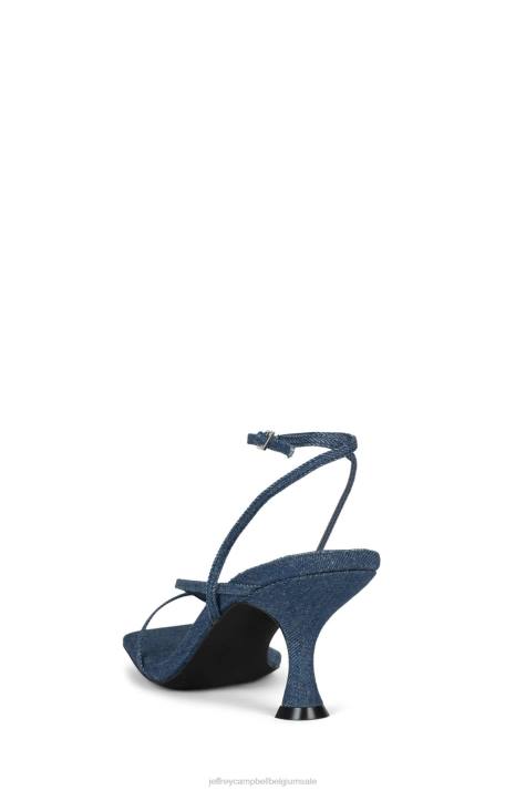 vrouwen Jeffrey Campbell stroom blauw spijkerstof V2LZ262 de denim-reboot