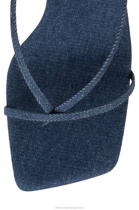 vrouwen Jeffrey Campbell stroom blauw spijkerstof V2LZ262 de denim-reboot