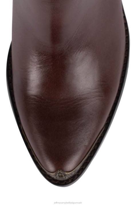vrouwen Jeffrey Campbell Cromwell koffie V2LZ377 enkel laarzen