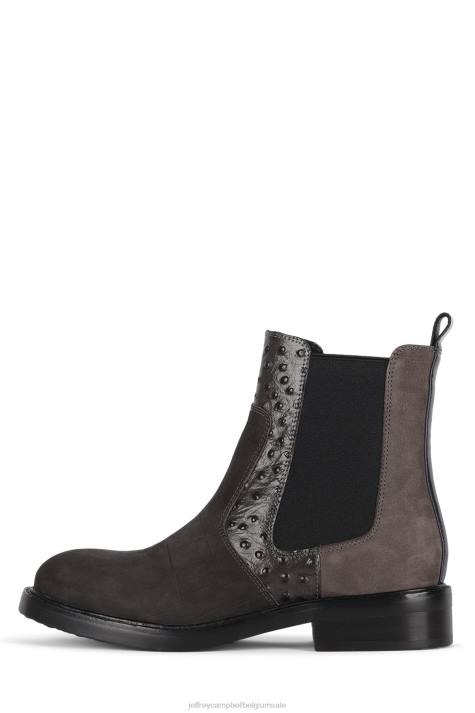 vrouwen Jeffrey Campbell Edmond grijze exotische multi V2LZ359 enkel laarzen