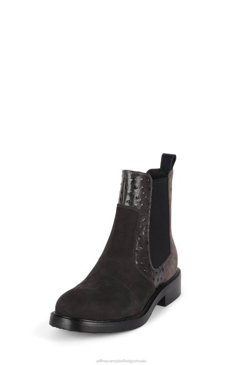 vrouwen Jeffrey Campbell Edmond grijze exotische multi V2LZ359 enkel laarzen