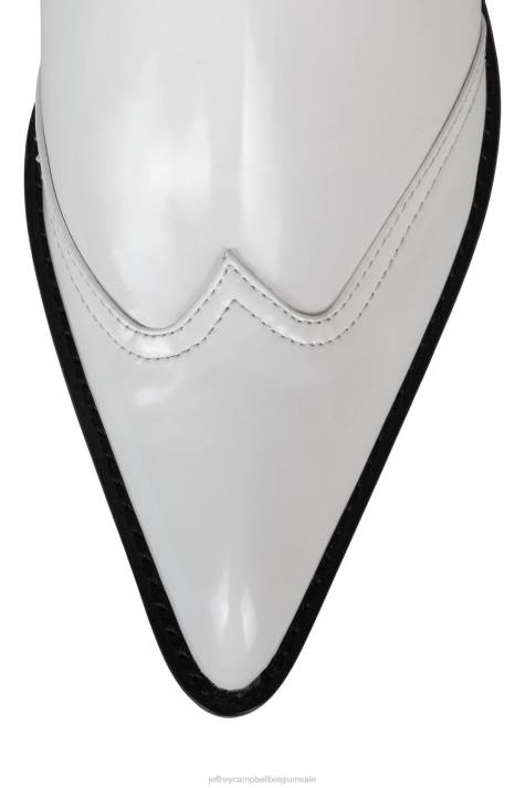 vrouwen Jeffrey Campbell Time Square ivoren doos V2LZ509 enkel laarzen