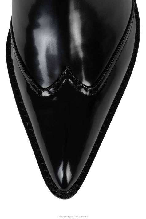 vrouwen Jeffrey Campbell Time Square zwarte doos V2LZ510 enkel laarzen