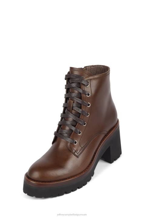 vrouwen Jeffrey Campbell aaseter2 bruin V2LZ384 enkel laarzen