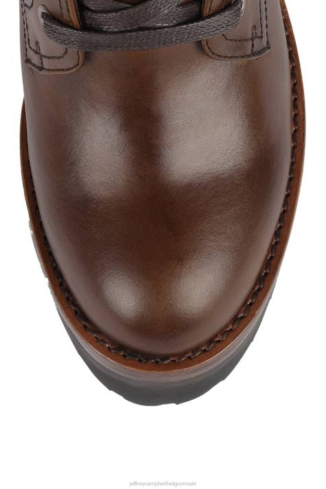 vrouwen Jeffrey Campbell aaseter2 bruin V2LZ384 enkel laarzen