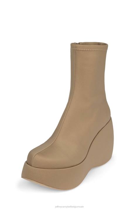vrouwen Jeffrey Campbell alita-lo2 naakt neopreen V2LZ640 enkel laarzen