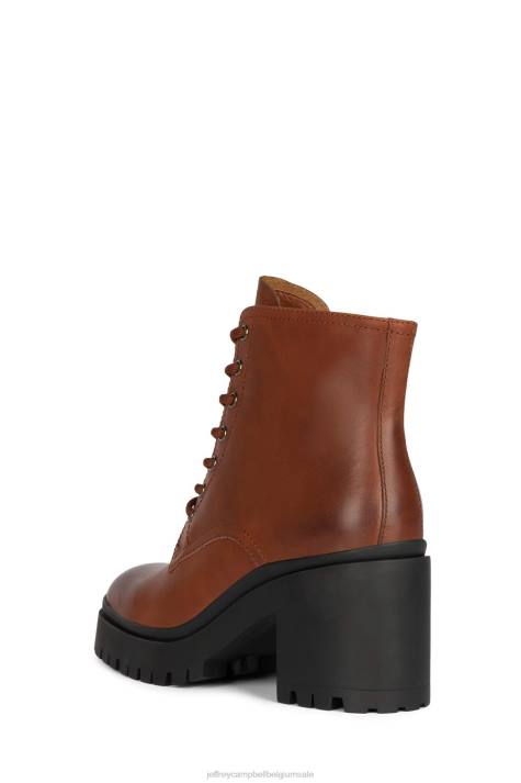 vrouwen Jeffrey Campbell anemoon-lu bruin V2LZ402 enkel laarzen