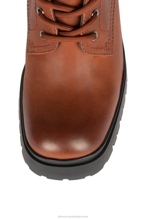 vrouwen Jeffrey Campbell anemoon-lu bruin V2LZ402 enkel laarzen