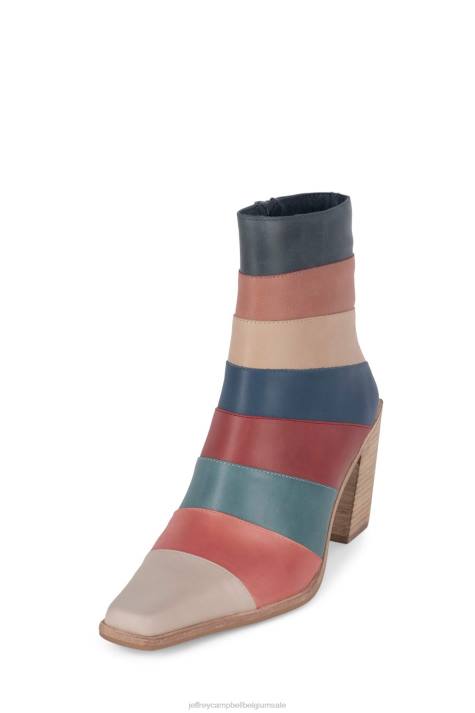 vrouwen Jeffrey Campbell calimitylc beige helder multi V2LZ582 enkel laarzen