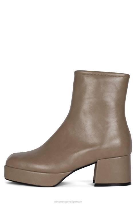 vrouwen Jeffrey Campbell capaciteit taupe V2LZ505 enkel laarzen