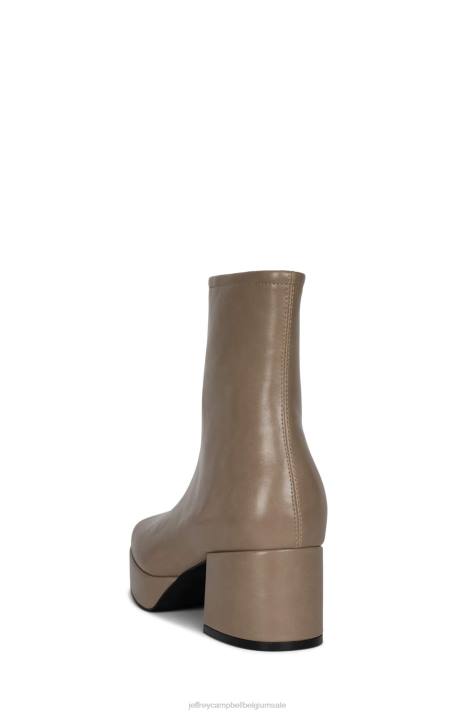 vrouwen Jeffrey Campbell capaciteit taupe V2LZ505 enkel laarzen