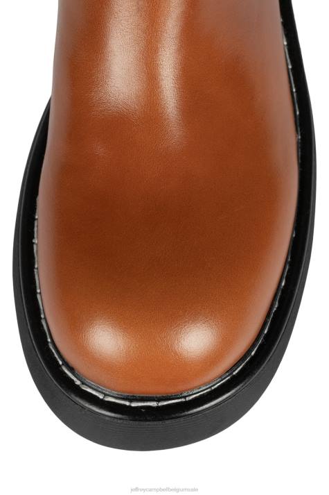 vrouwen Jeffrey Campbell cowboy bruin blauw zwart V2LZ609 enkel laarzen