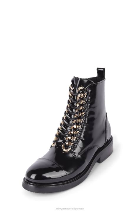 vrouwen Jeffrey Campbell damon-2 uur zwarte doos V2LZ423 enkel laarzen