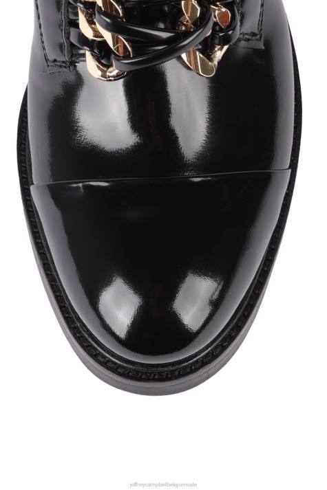 vrouwen Jeffrey Campbell damon-2 uur zwarte doos V2LZ423 enkel laarzen