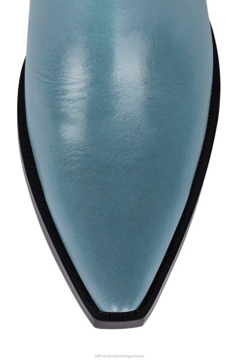vrouwen Jeffrey Campbell de-kid-h blauw V2LZ475 enkel laarzen