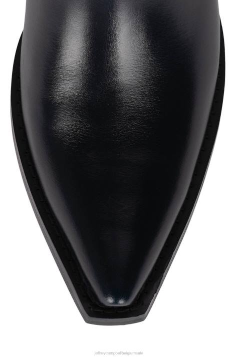 vrouwen Jeffrey Campbell de-kid-h marine V2LZ476 enkel laarzen