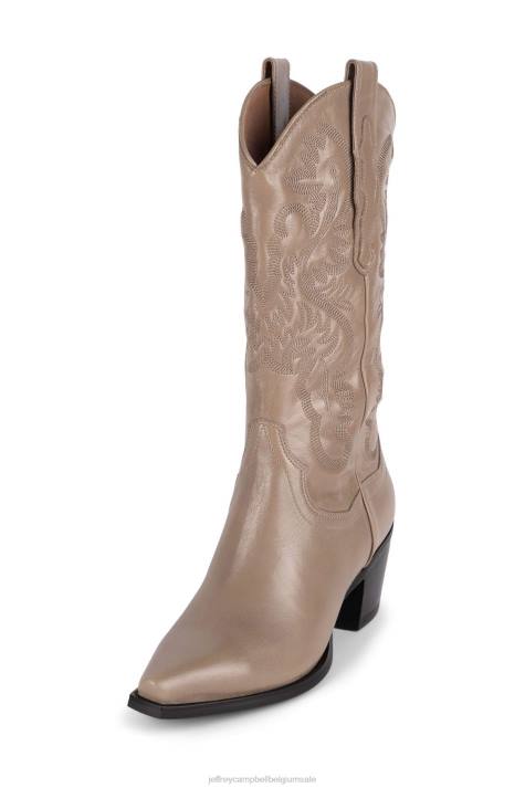 vrouwen Jeffrey Campbell dolk taupe V2LZ371 enkel laarzen