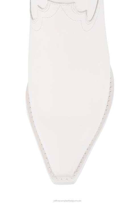 vrouwen Jeffrey Campbell dolk wit V2LZ333 enkel laarzen